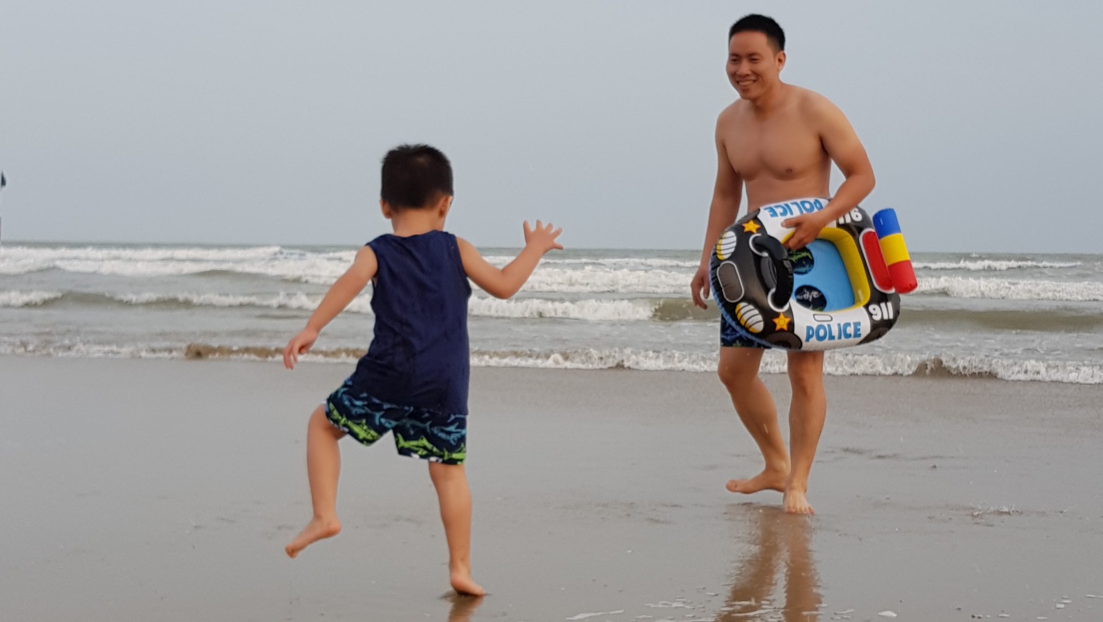 Ron & Daddy Beachtime